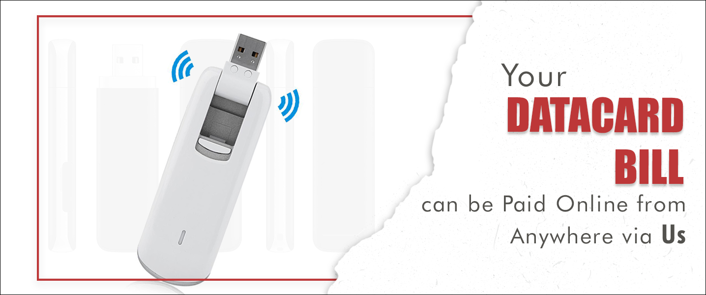 Pay Data card Bill Online with khatriji from Anywhere